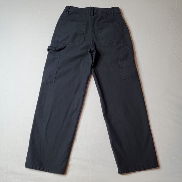 Aritzia Wilfred Free Women's Size 2 Brennan High Waist Utility Pants Black - Picture 5 of 9